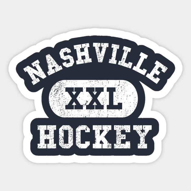 Nashville Hockey III Sticker by sportlocalshirts